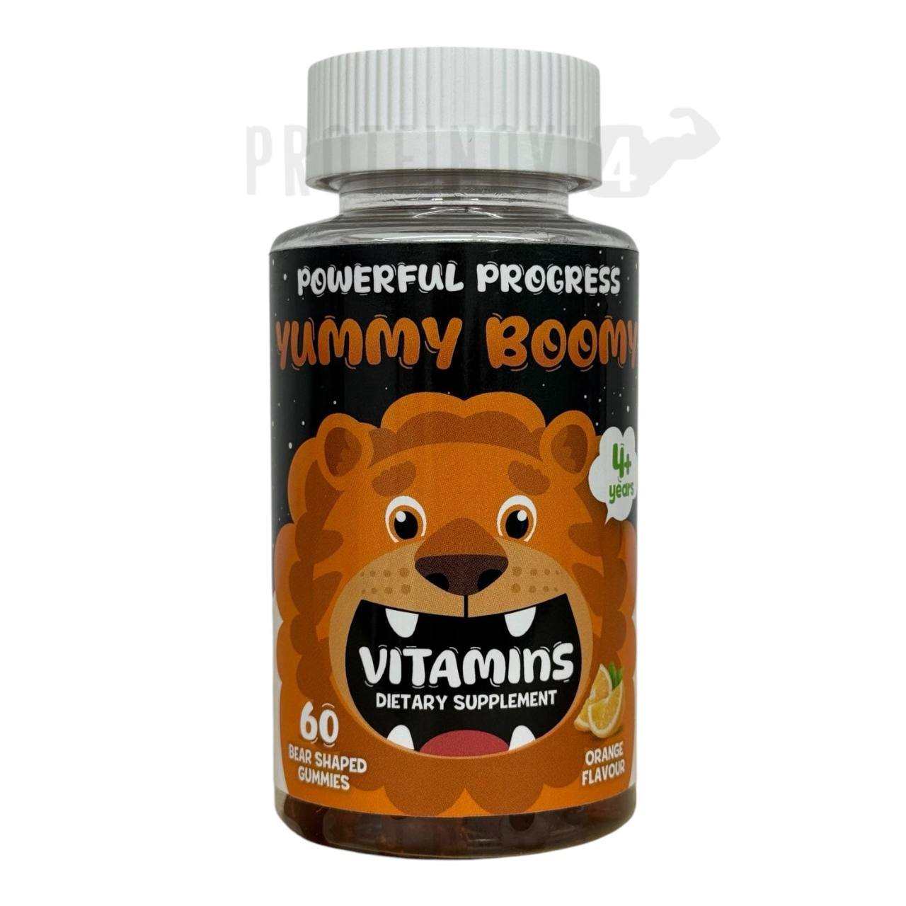 Powerful Progress Yummy Boomy Vitamins 60BearGummies