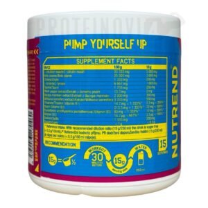 Nutrend Pump Pre-Workout Berry Splash 225g