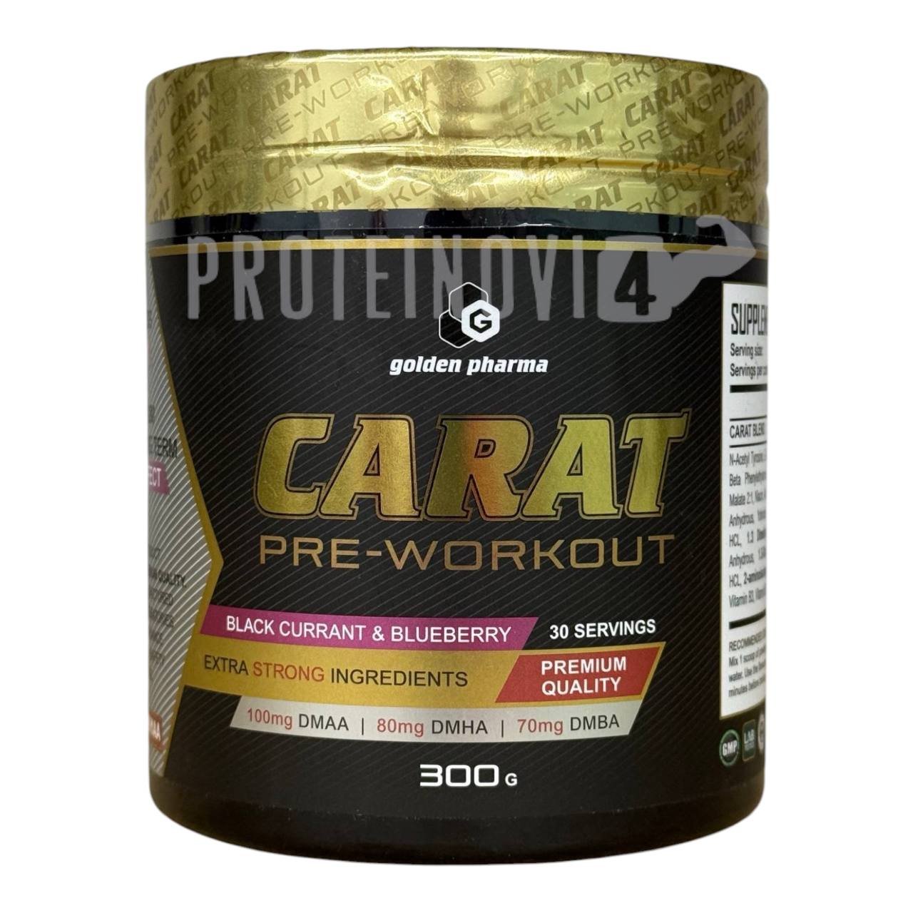 Golden Pharma Carat Pre-Workout 300g
