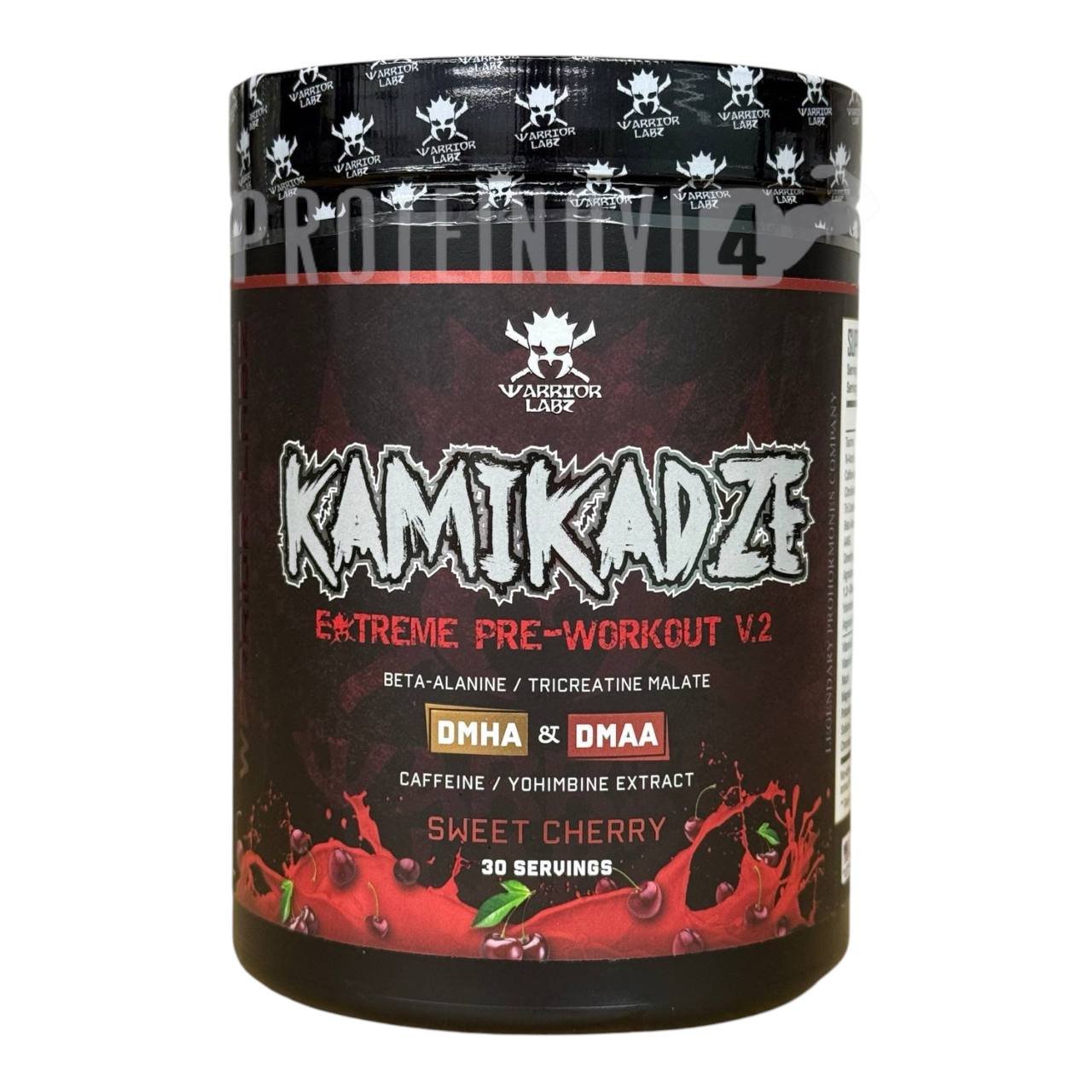 Warrior Labs Kamikadze Extreme Pre-Workout V2 390g