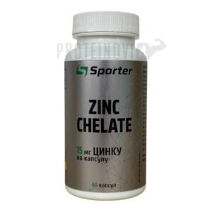 Sporter Zinc Chelate 15mg 60Caps