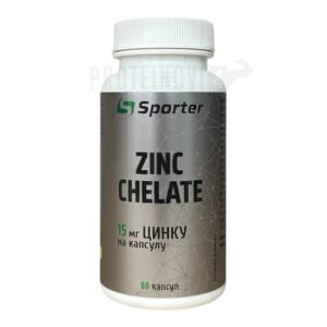 Sporter Zinc Chelate 15mg 60Caps