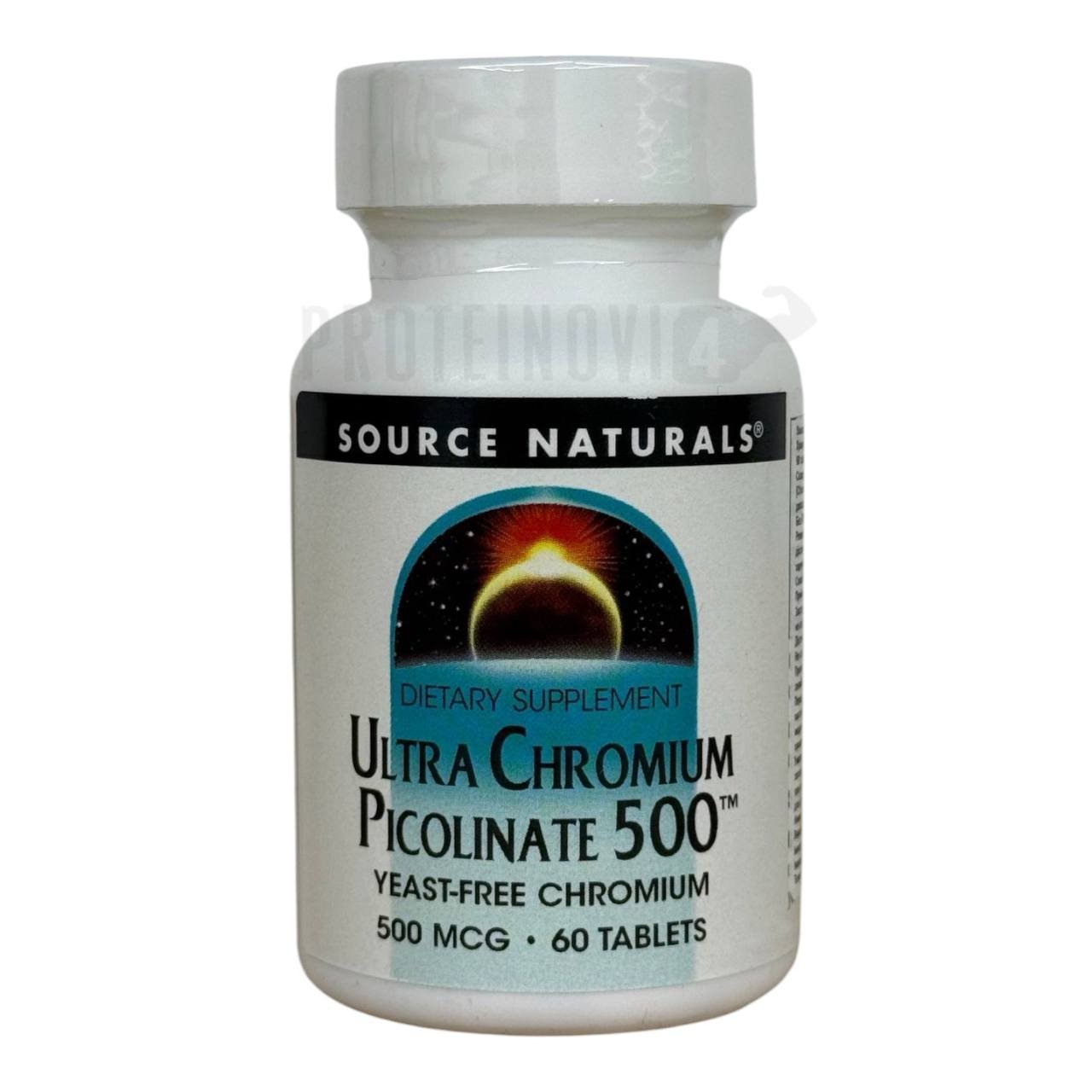 Source Naturals Ultra Chromium Picolinate 500mcg 60Tabs