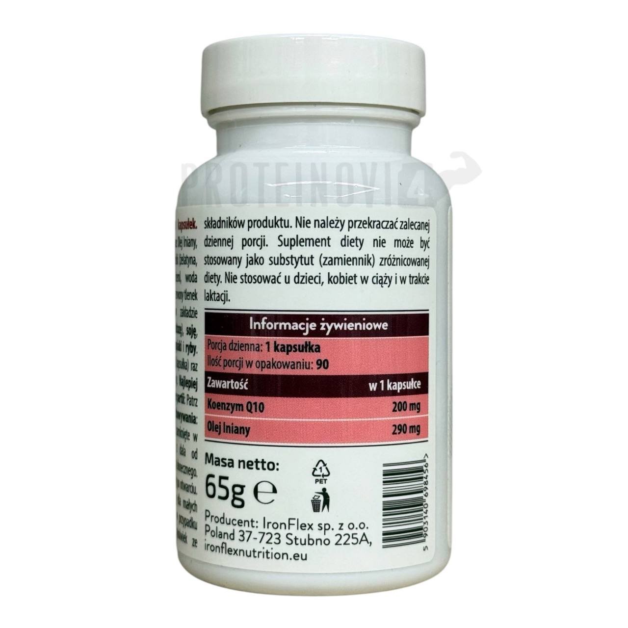 IronFlex Co-Q10 200mg 90Softgels