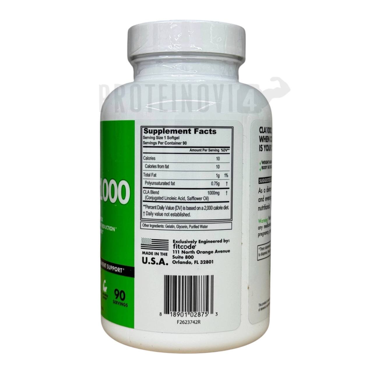 FitCode CLA 1000mg 90Softgels