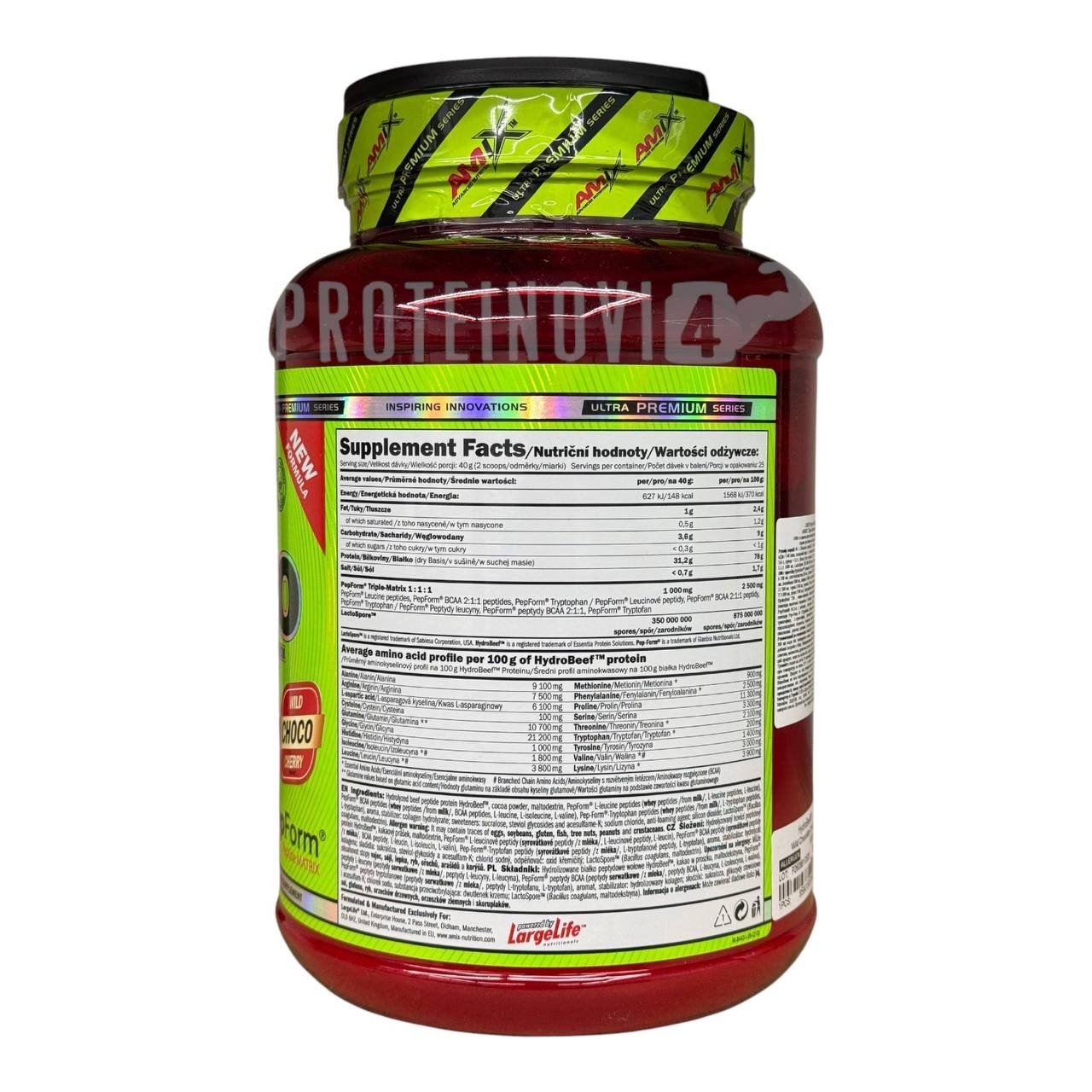 Amix HydroBeef High Class Proteins 1000g