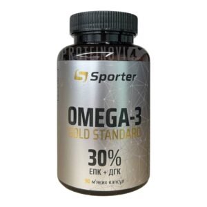 Sporter Omega 3 Gold Standard 30% 90Softgels