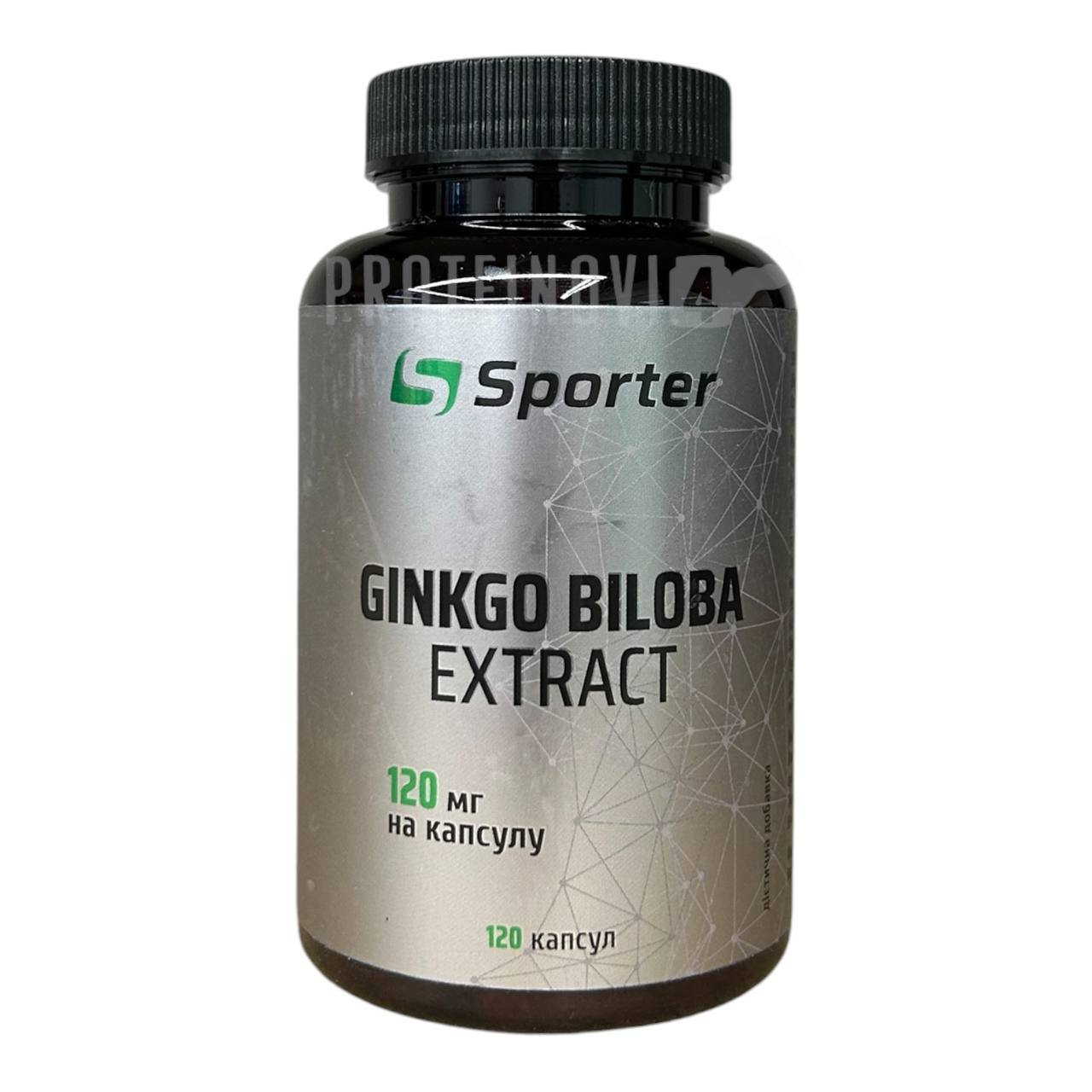Sporter Ginkgo Biloba Extract 120mg 120Caps