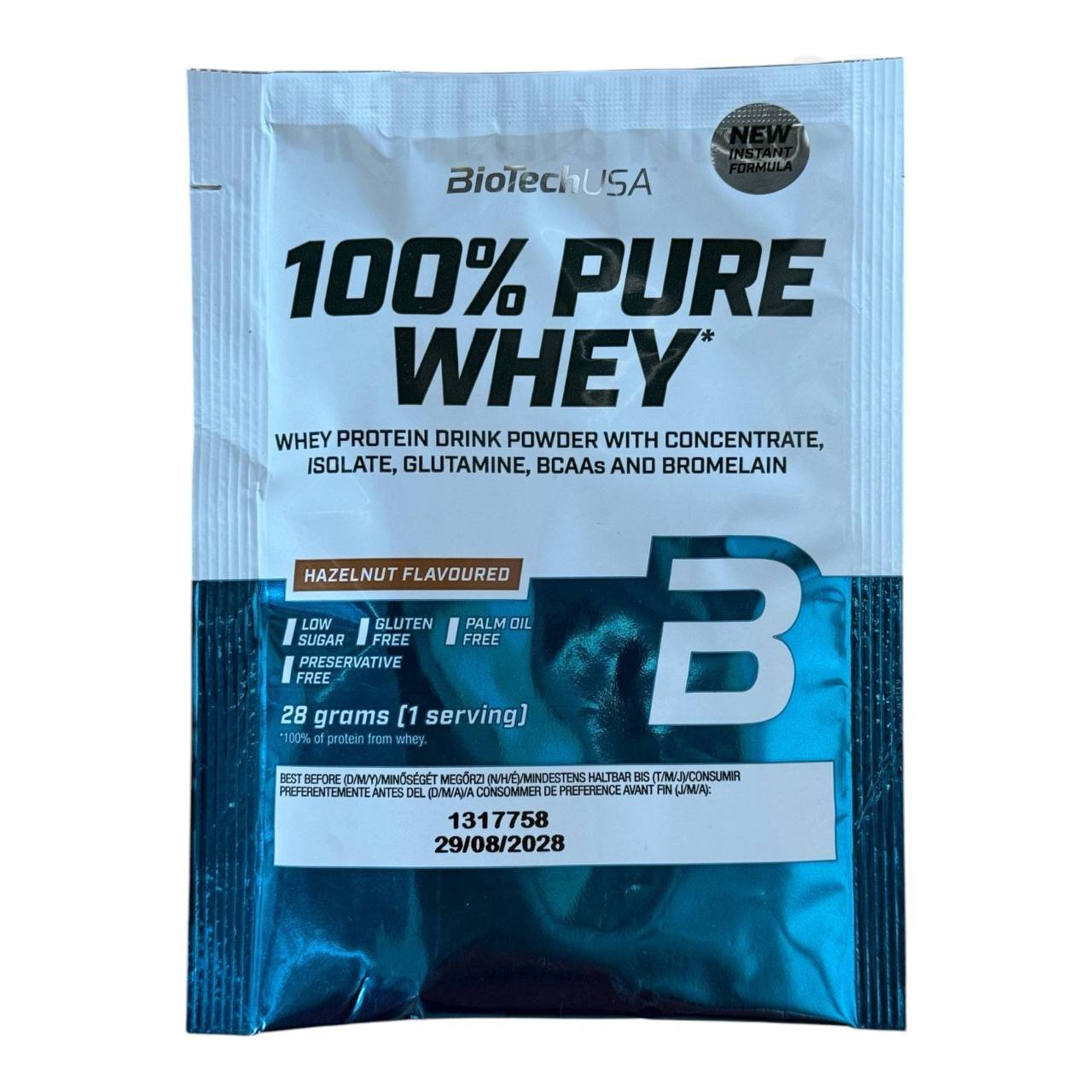Biotech Pure Whey 28gr пробник