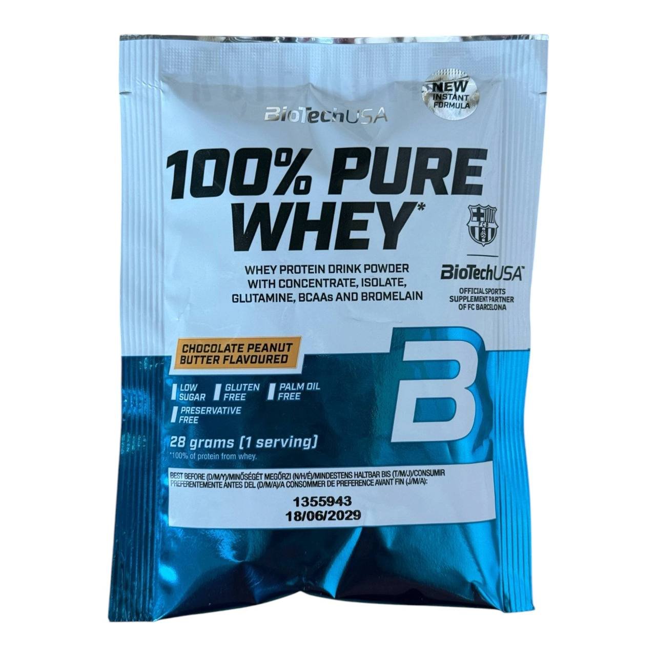 Biotech Pure Whey 28gr пробник