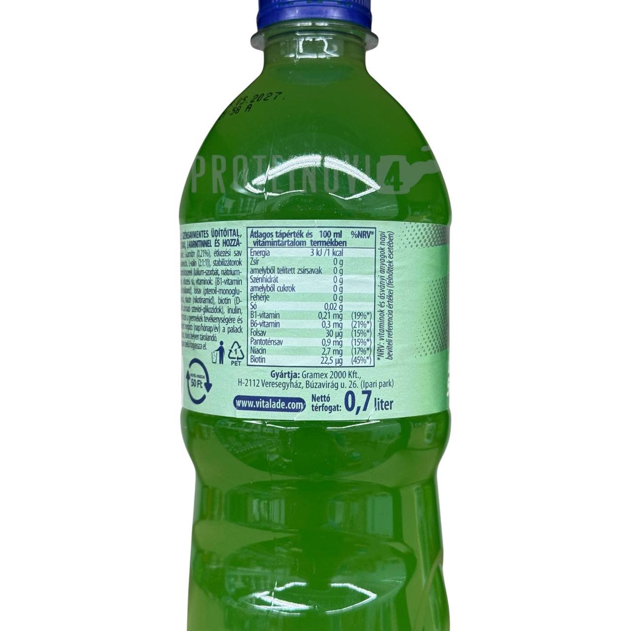Vitalade Functional Drink Prickly Pear Zero Sugar 700ml