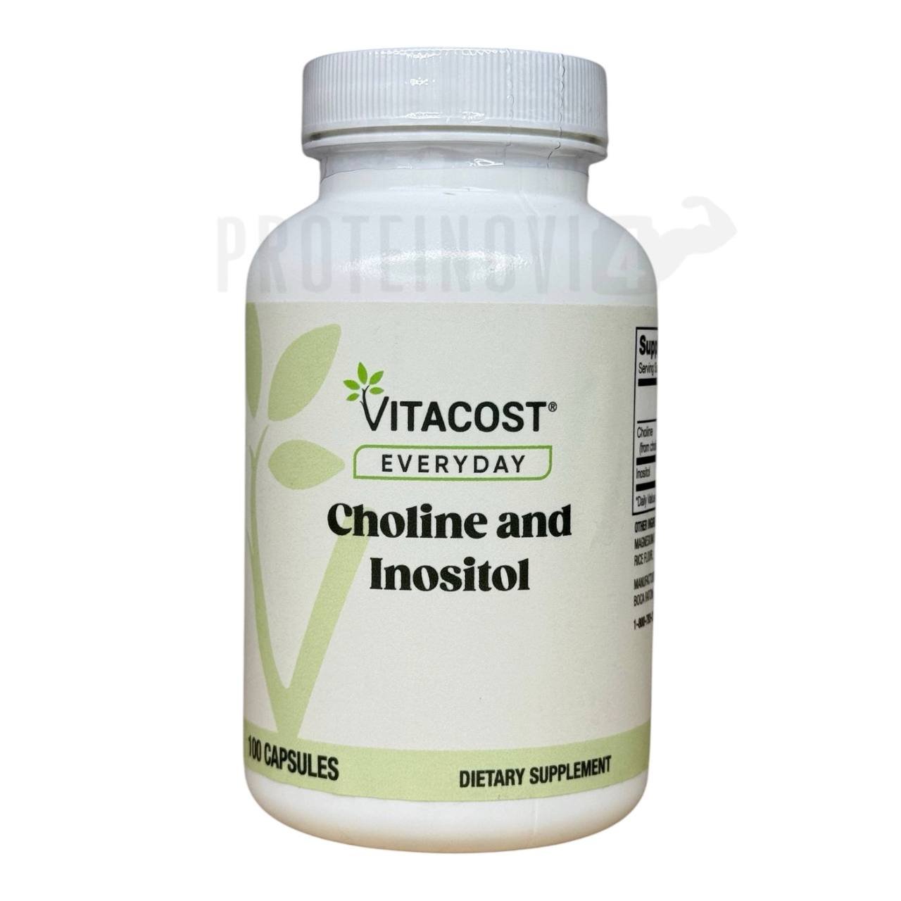 Vitacost EveryDay Choline and Inositol 100Caps