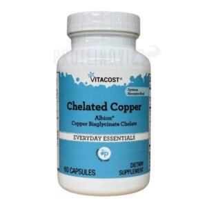 Vitacost Chelated Copper 60Caps
