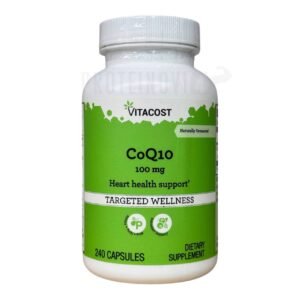 Vitacost CoQ10 100mg 240Caps