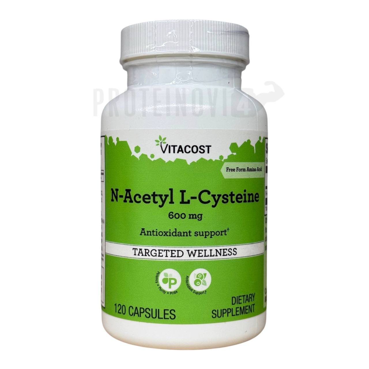 Vitacost N-Acetyl L-Cysteine 600mg 120Caps