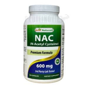 Best Naturals NAC N-Acetyl Cysteine 600mg 250Caps