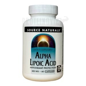 Source Naturals Alpha Lipoic Acid 600mg 60Caps