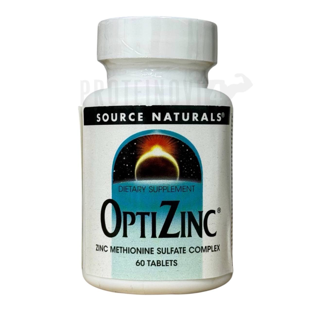 Source Naturals OptiZinc 30mg 60Tabs