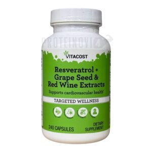 Vitacost Resveratrol + Grape Seed & Red Wine Extracts 240Caps