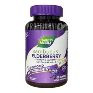 Nature`s Way Sambucus Elderberry Immune Gummy with Zinc & Vitamin C 60Gummies