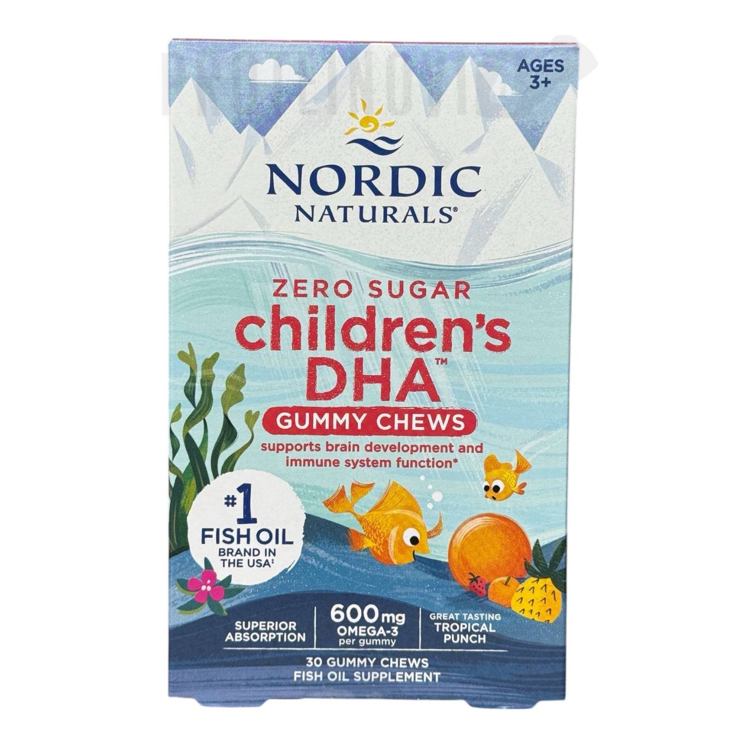 Nordic Naturals Children`s DHA Zero Sugar 30GummyChews