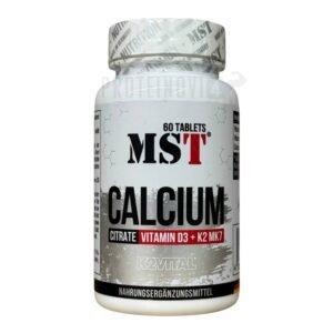 MST Calcium Citrate Vitamin D3+K2 MK7 60Tabs