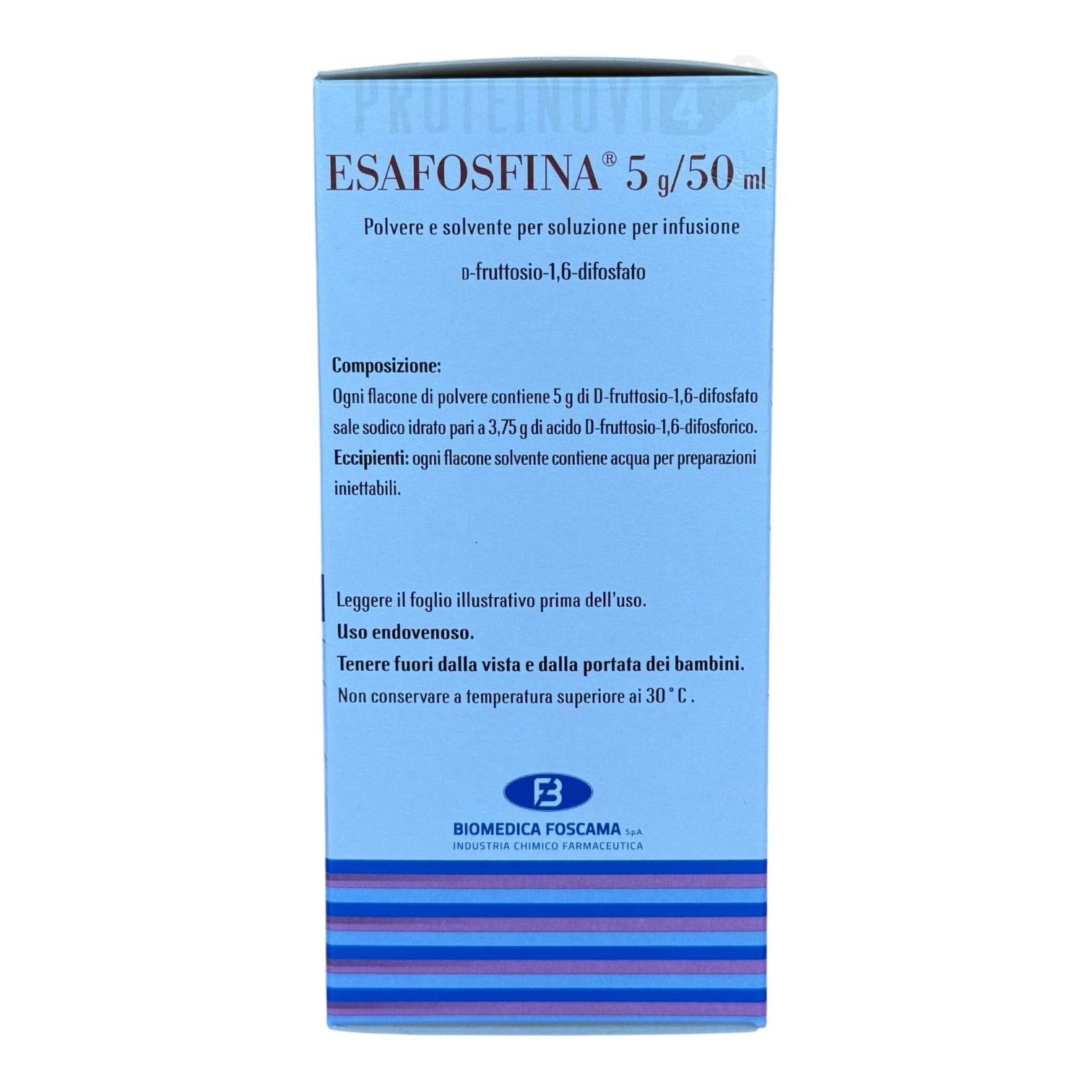 Biomedica Foscama Esafosfina 5g 50ml