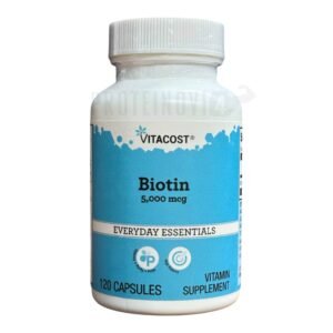 Vitacost Biotin 5000mcg 120Caps