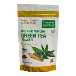 California Gold SuperFoods Organic Matcha Green Tea Powder 114g