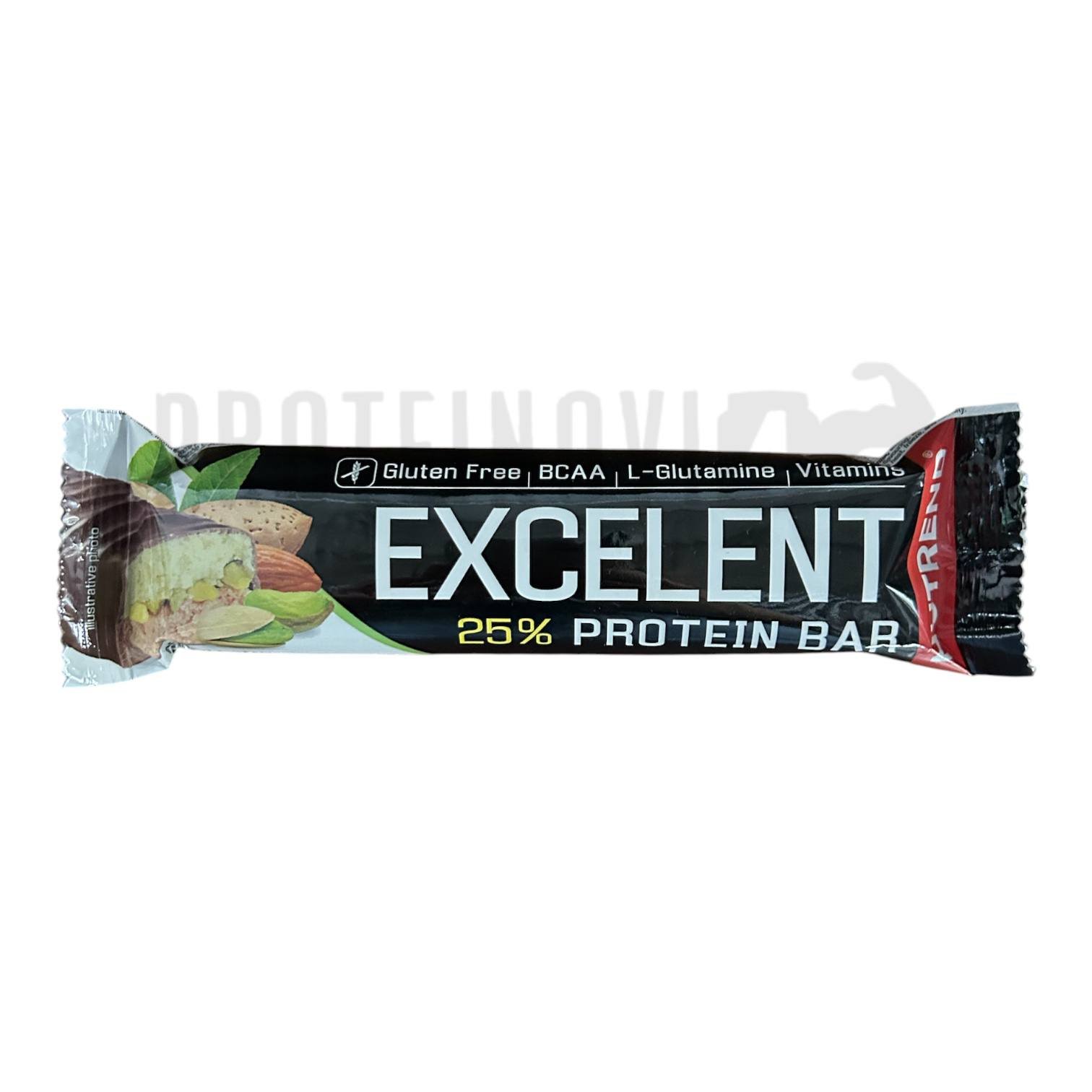 Nutrend Excelent 25% Protein Bar Almond-Pistachio 85g