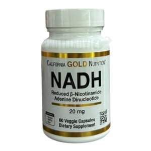 California Gold Nutrition NADH 20mg 60VegCaps